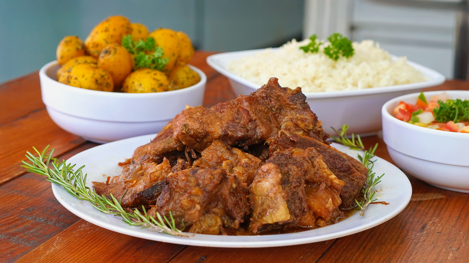 Costela, arroz e batata 2